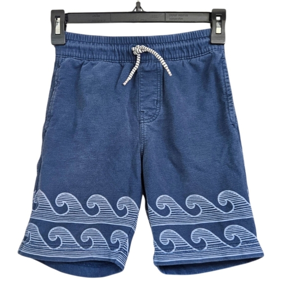 Tea Collection Waves Design Pull-On Shorts, Size 12 - Picture 1 of 3